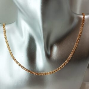 Производитель: Xuping jewelry; Вид изделия: Цепочка; Вставки: Без вставок; Вид металла: Медицинский сплав; Покрытие: Золото 585, 18кар; Размер: 550