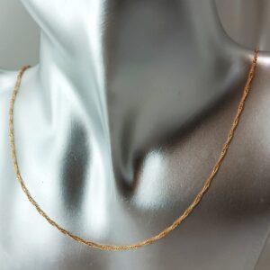 Производитель: Xuping jewelry; Вид изделия: Цепочка; Вставки: Без вставок; Вид металла: Медицинский сплав; Покрытие: Золото 585, 18кар; Размер: 500