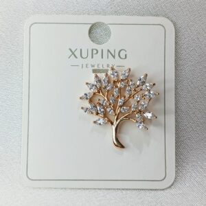 Производитель: Xuping jewelry; Вид изделия: Подвеска; Вставки: Циркон; Вид металла: Медицинский сплав; Покрытие: Золото 585, 18кар