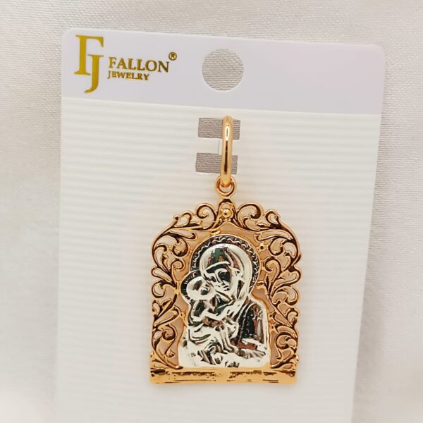 Производитель: Fallon jewelry; Вид изделия: Подвеска; Вставки: Без вставок; Вид металла: Медицинский сплав; Покрытие: Золото 585, 18-24кар; Родирование