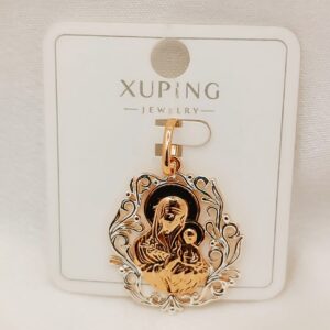 Производитель: Xuping jewelry; Вид изделия: Подвеска; Вставки: Без вставок; Вид металла: Медицинский сплав; Покрытие: Золото 585, 18-24кар; Родирование